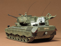 Image de Tamiya Flakpanzer Gepard Westdeutschland Modellbau Set 1:35 Military Miniature Series