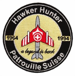 Image de Hawker Hunter Badge Patrouille Suisse