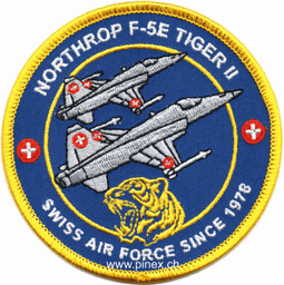 Immagine per categoria Tiger F-5E patch ricamata