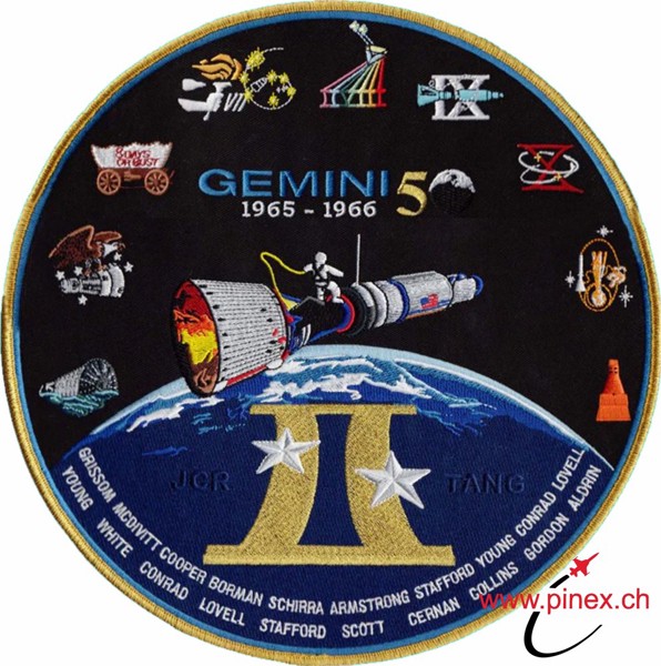 Picture of Gemini Programm Commemorative Back Patch Rückenabzeichen large