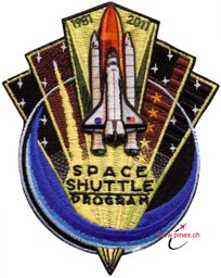 Image de Space Shuttle Program1981-2011 Commemorative Back Patch Rückenabzeichen large