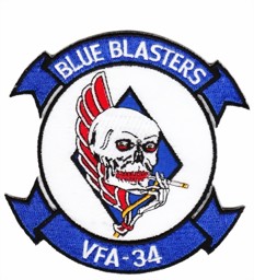 Picture of VFA-34 Blue Blasters Sqn Patch 