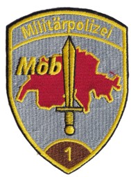 Immagine di Militärpolizei MOB 1 braun ohne Klett