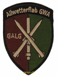 Picture of Allwetterflab GALG Badge Armeeabzeichen mit Klett