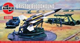Image de Bristol Bloodhound Fliegerabwehrstellung Geschütz Modellbausatz 1:76 Airfix Vintage Classics