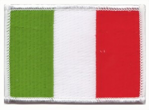 Image de Italien Flagge Aufnäher 