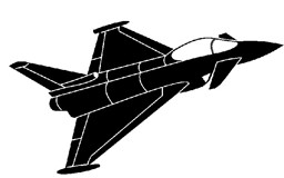 Immagine di Eurofighter Autoaufkleber 