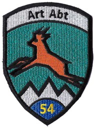 Picture of Artillerie Abteilung Art Abt 54 blau ohne Klett