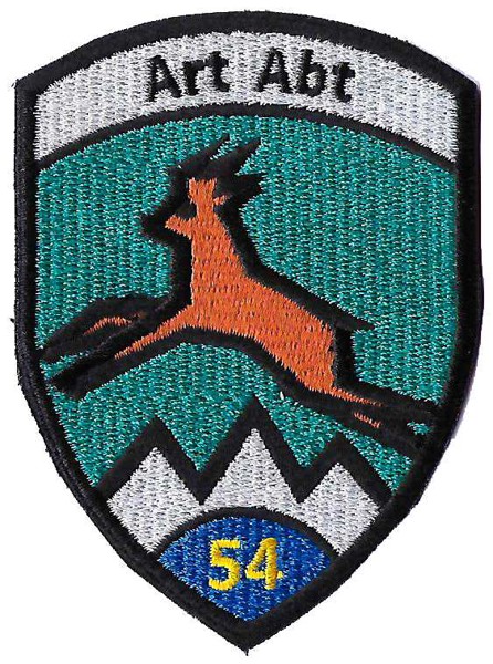 Picture of Artillerie Abteilung Art Abt 54 blau ohne Klett
