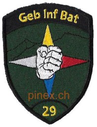 Picture of Geb Inf Bat 29 grün Gebirgsinfanterie 29 ohne Klett