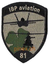 Picture of IBP Aviation 81 schwarz mit Klett