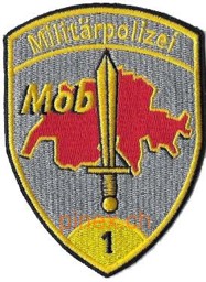 Image de Police militaire Mob 1 jaune sans velcro