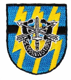 Picture of Special Forces Group 12 Aufnäher blau 