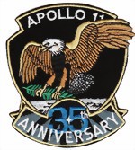 Immagine di Jubiläums Badge Apollo 11 35 Jahre