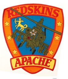 Immagine di Apache Red Skins Abzeichen large 