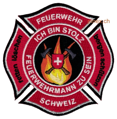 Bild von Feuerwehr Schweiz Badge Abzeichen