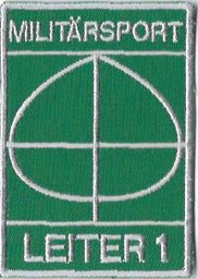 Immagine di Armee 95 Militärsport Leiter Abzeichen Badge