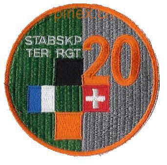 Image de Stabskp 20 Ter Rgt Armee 95 Militärabzeichen