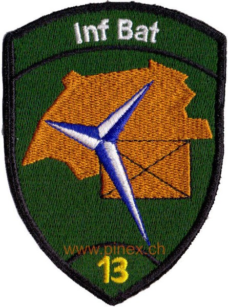 Image de Bataillon-infanterie 13 vert sans velcro