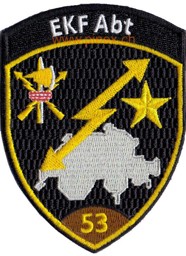 Picture of EKF ABT 53 braun Badge ohne Klett
