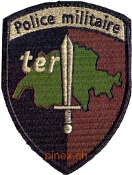 Immagine di Police militaire ter armée suisse avec Velcro
