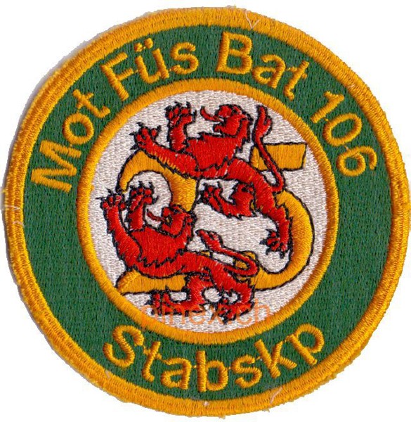 Image de Badge Stabskompanie Mot füs Bat 106 