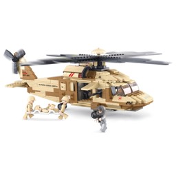 Immagine di Black Hawk Helikopter Bausatz US Army Bausatz M38-B0509 Sluban