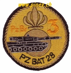 Picture of Panzerbataillon 28 Rand gold