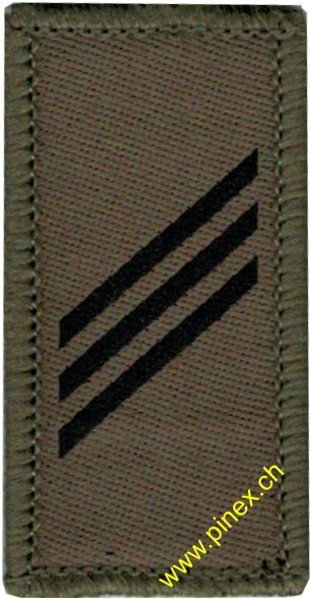 Picture of Private First Class Swiss Army Rank Insignia
