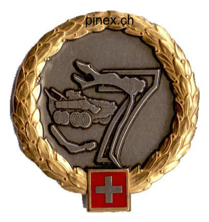 Bild von Infanteriebrigade 7 GOLD Béretemblem
