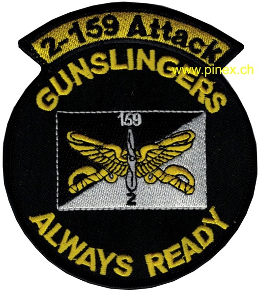 Image de 2nd Squadron 159th Aviation Attack Regiment Abzeichen Gunslingers