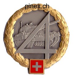 Bild von Panzerbrigade 4 Mech Div 4 GOLD  Béret Emblem 