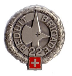 Bild von Reduit Brigade 22 Béret Emblem
