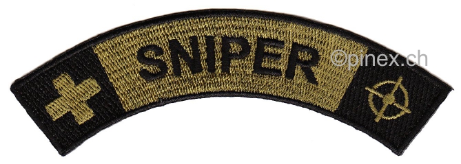 Sniper Switzerland upper arm insignia. Pinex GmbH Onlineshop