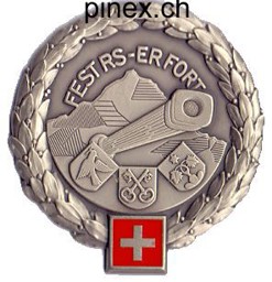 Bild von Festungsartillerie Schule Sion Beret Emblem