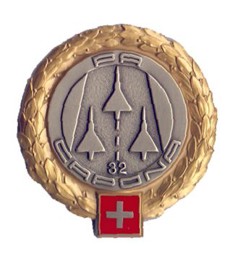 Bild von Flugplatzbrigade 32 pa capona gold Béret Emblem