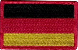 Bild von Deutschland Flagge Abzeichen Stoffaufnäher