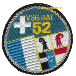 Bild von VSG Bat 52  silber Armeebadge