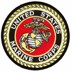 Image de U.S. Marine Corps Logo rot/schwarz
