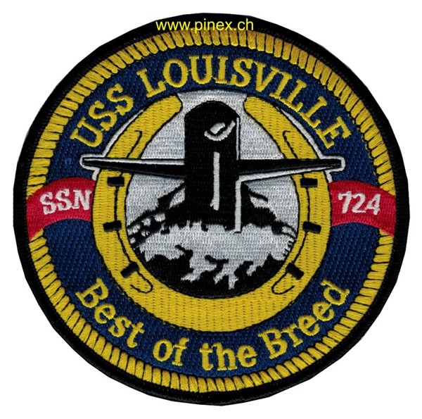 Immagine di USS Louisville SSN-724 "Best of the breed" U-Bootabzeichen