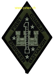 Bild von First Combat Engineer Batallion Patch US Marine Corps