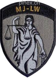 Bild von Badge Militärjustiz Luftwaffe ohne Klett 