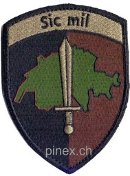 Bild von Sic mil Militärpolizei Badge mit Klett