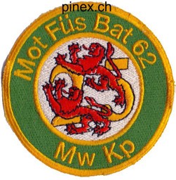 Bild von Mot Füs Bat 62 Mw Kp Armee 95 Abzeichen