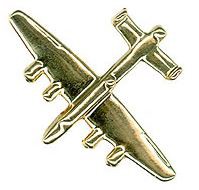 Bild von Halifax Bomber Flugzeug Pin