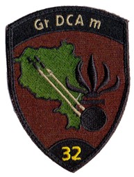 Bild von GR DCA m 32 schwarz mit Klett Badge