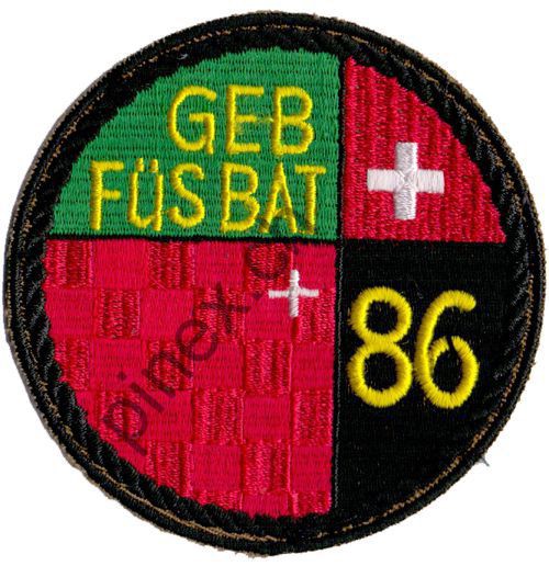 Bild von Gebs Füs Bat 86 schwarz