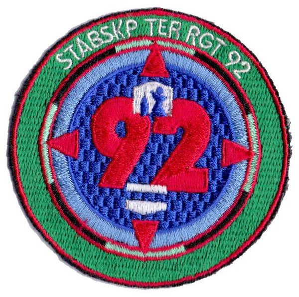 Picture of Stabskompanie Badge Ter Rgt 92