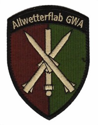 Bild von Allwetterflab GWA Armee Abzeichen mit Klett