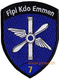 Bild von Flugplatzkommando 7 Badge Emmen blau
